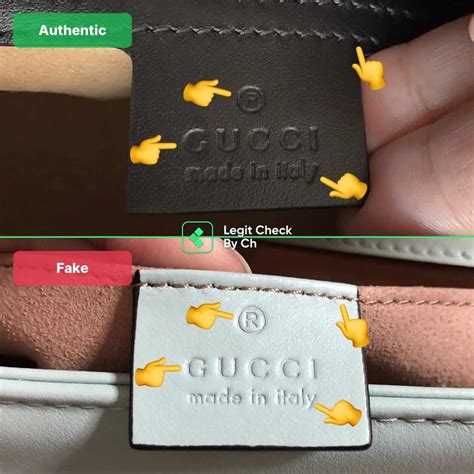 how to tell real gucci purse